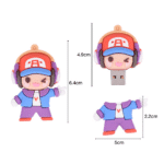 3D Silicone Pendrive
