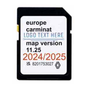 Europe Map SD Card