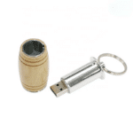 Wood Beer Barrel USB