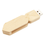 Wooden Rotating USB Stick
