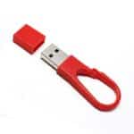 Plastic Keychain USB