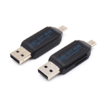 Hot Sale 2-in-1 USB Card Reader OTG Adapter