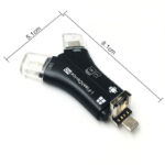 Hot Selling USB 4-in-1 OTG Card Reader for Mobile & Tablet