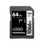 Hot Sale 1066X SD Card 64GB, 128GB 256GB for 4K Video Camera