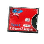 High-Speed Flash Memory Card CF to SD Card Adapter Card Reader