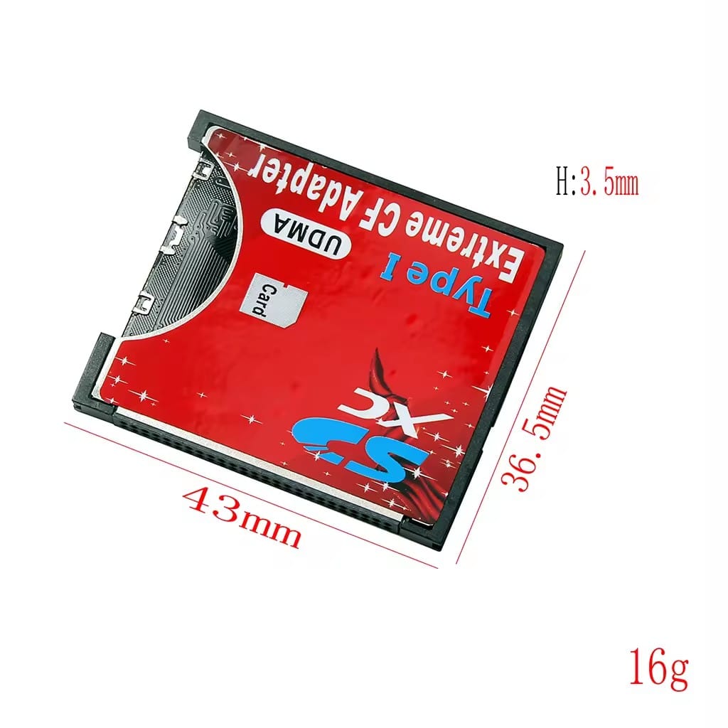thumbnail image 2 of PCMCIA To CompactFlash Type I Card Adapter Reader – Used, Fully Functional 2 of 5