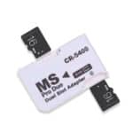 Duo PSP Card Dual 2 Slot Adapter - Photo Fast Memory TF to MS Pro
