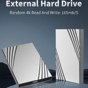 Portable High Capacity SSD External Hard Drive Best Durable SSD