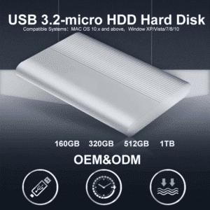 High-Capacity Storage Solution External HDD Hard Disk Drive