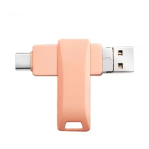 Hot Sale Multi Function Mobile Phone USB Swivel Metal USB Flash Drives