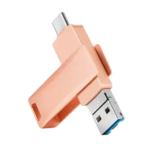 Multi Function Mobile Phone USB Swivel Metal USB Flash Drive