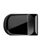 Wholesale OEM Black Plastic USB Bulk Flash Drive for Promotion
