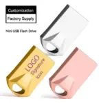 Compact Mini Metal USB Stick Portable USB Customized USB