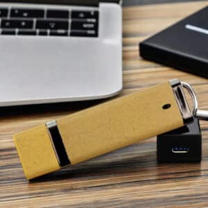 Recyclable Flash Drive Degradable Wheat Stalk U Disk