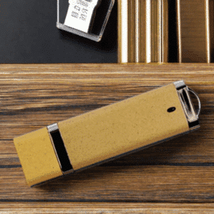 Sustainable Degradable USB Wheat Stalk U Disk Recyclable Flash Drive
