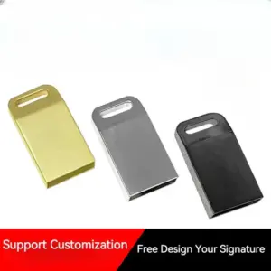 Metal Pendrive with Laser Logo Thumb Mini Metal USB Flash Disk