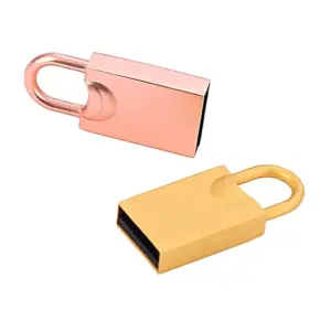 Wholesale Mini USB Flash Drive Pendrive Lock Shape Flash Disk