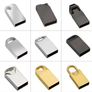 Hot Sale Various Shapes Mini Metal USB Flash Drive/Memory Stick