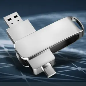 USB 3.0 Type-C Original USB Flash Drive Metal Flash Drive Swivel USB