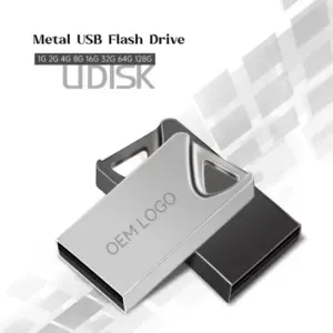 Top Selling Mini Metal USB Flash Drive Stick Pendrive 32GB 64GB