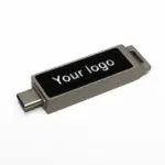 Type-C Light Emitting USB Flash Drive Metal USB Pen Drive