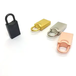 Mini Metal USB Lock Shape 2.0/3.0 Flash Disk Memory Stick Pendrive