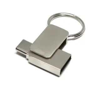Stylish Keychain USB Smart Type-C 3.0/3.1 Key Chain USB Flash Drive