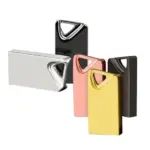High Quality USB Waterproof Triangle Shape Mini Metal U Disk Storage Drive