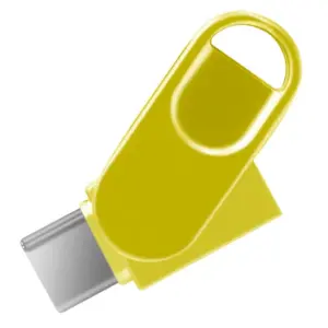 Portable Type-C USB 2.0 3.0 Flash Drive Multicolour Metal Swivel USB