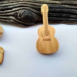 New Original Wooden Guitar USB Pen Style Thumb Drive