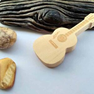 New Original Wooden Guitar USB Pen Style Thumb Drive 1GB-64GB