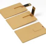Chips with Driver Large Storage Space USB Wooden Material Card Style