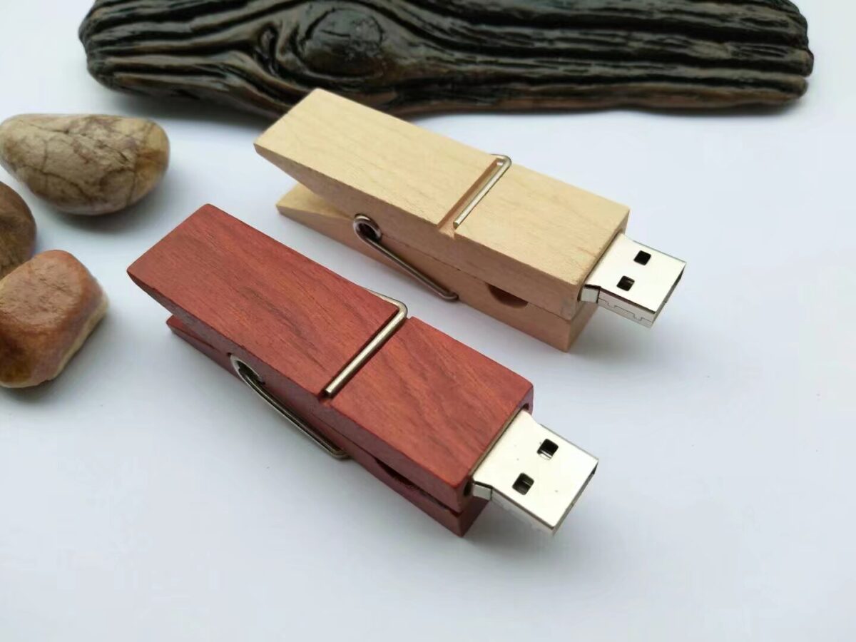 New Flash Chip Environmental Wooden USB 2.0 Interface Stick