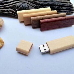 Thumb Drive Wooden Pen Style USB 2.0 U Disk with 1GB-64GB Storage