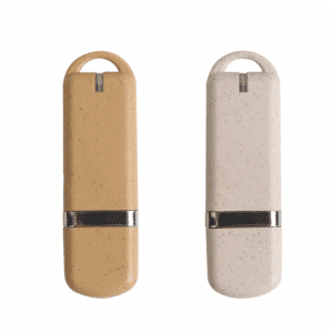 Degradable Wheat Straw USB Drive