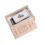 Leather U Disk Corporate Gift Set