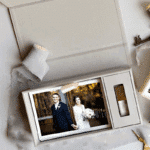 Custom Linen USB Gift Box