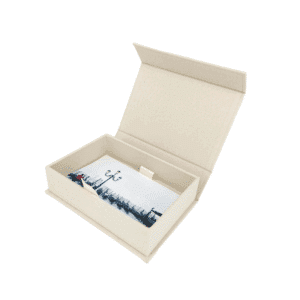 Wholesale Photography Photo Gift Box Linen Photos Album Box