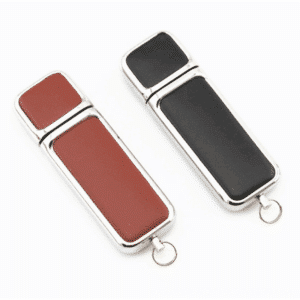 Business Metal Leather Usb