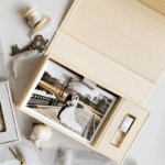 Custom Linen USB Box