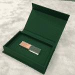 Wholesale Crystal USB Flash Drive Photography Linen USB Box