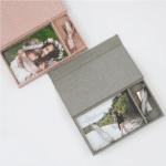 Velvet USB Box Crystal USB Beautiful Gifts Velvet USB Photo Box