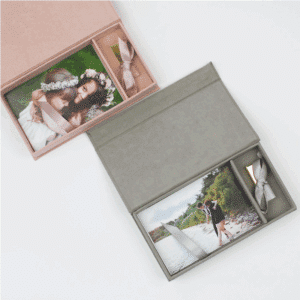 Velvet USB Box Crystal USB Beautiful Gifts Velvet USB Photo Box