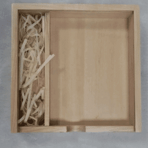 Engraved USB Box Wood Memory with Acrylic Lid