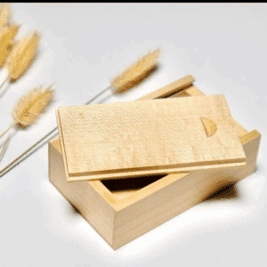 High Resistance square Shape Wooden USB