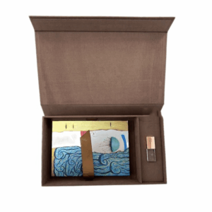 Soft Velvet USB Photo Box