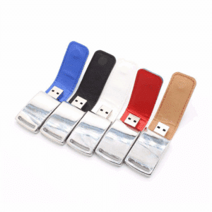 High Quality 32gb Pu Leather Usb Stick