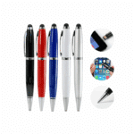 Custom 3 in 1 Multi Function Touch Pen USB