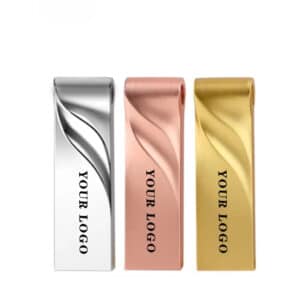 Mini Metal Keychain Storage Device,