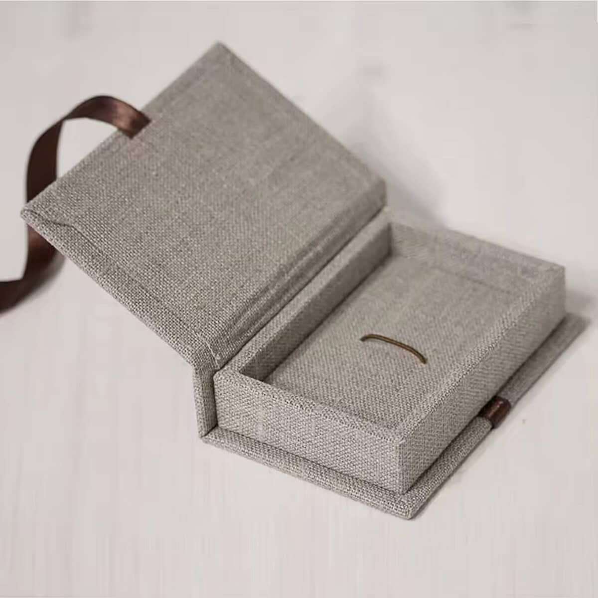 Luxury OEM Linen USB Crystal USB Stick